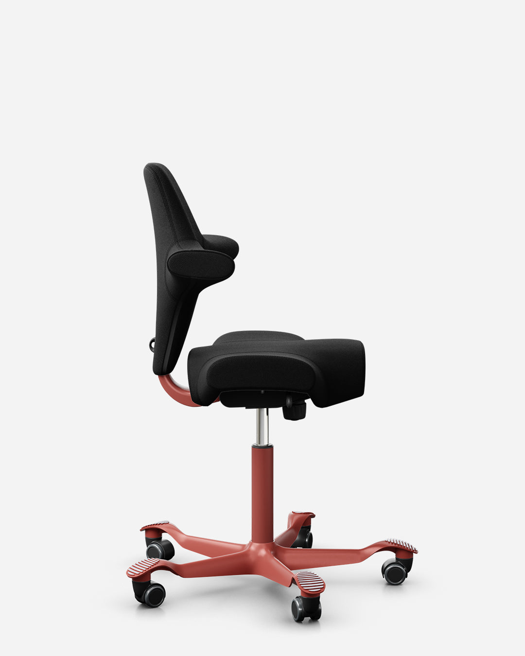 HÅG Capisco 8106 office chair in Cura fabric, side view