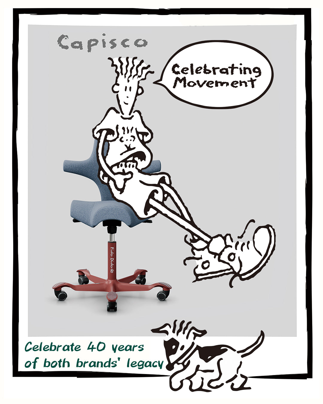 HÅG x Fido Dido -  Capisco 8106 Limited