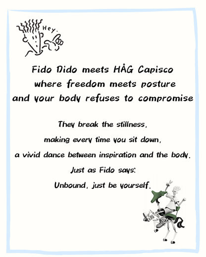 HÅG x Fido Dido -  Capisco 8106 Limited - Fabric