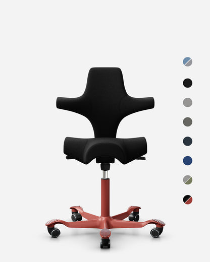 HÅG Capisco 8106 office chair in Cura fabric, front view
