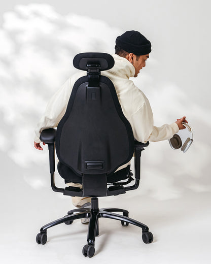 RH Mereo 220 ergonomic office chair, side view